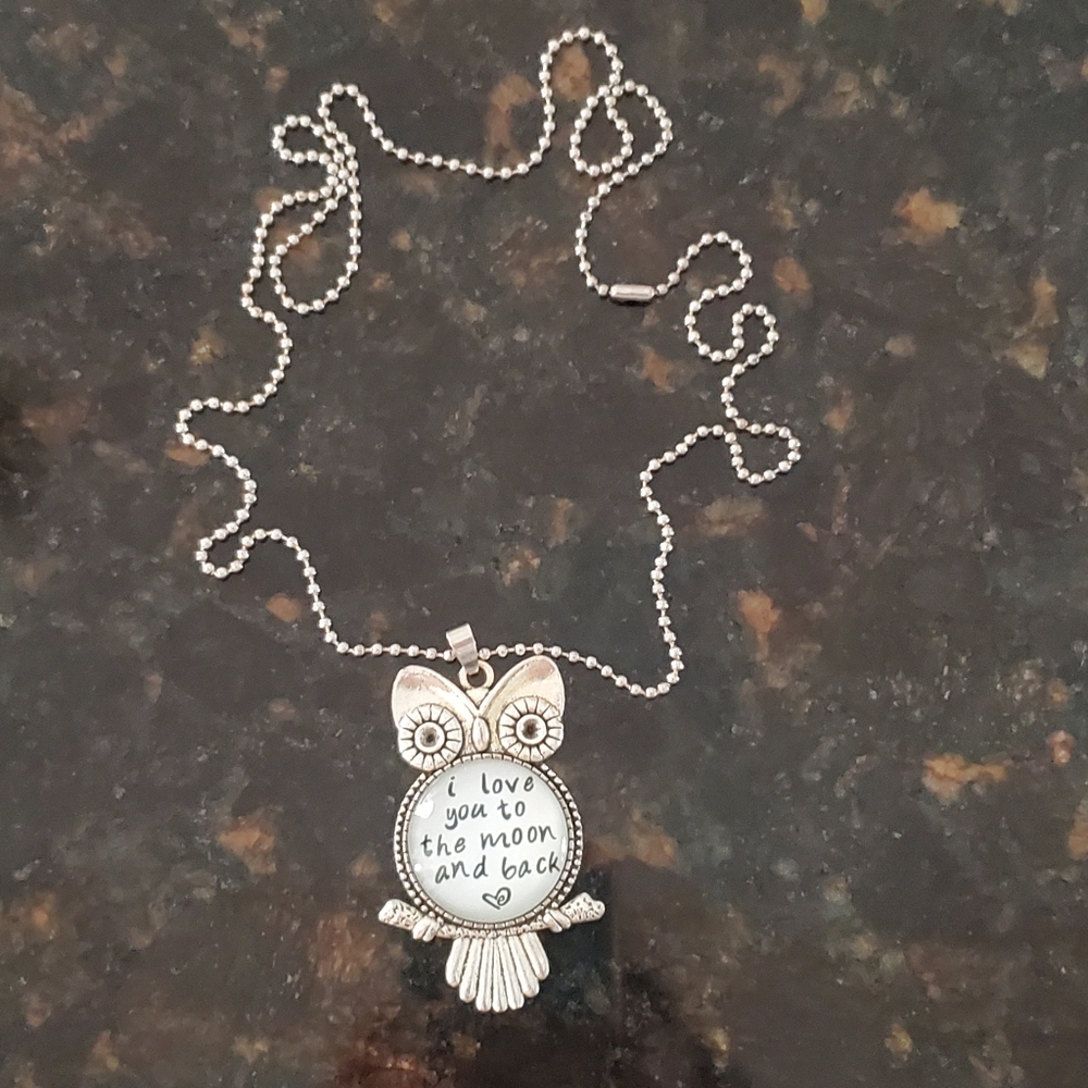 🐶Owl necklace